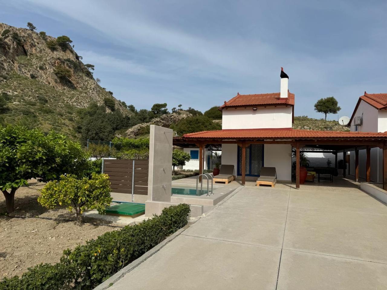 Villa Aleyna House Lindos Area Exterior foto